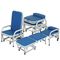 مستشفى الصلب المدرفلة على البارد كراسي منطقة الانتظار قابلة للطي مرافقة توفير مساحة كرسي